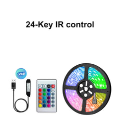 Bluetooth USB LED Strip Light SMD DC 5V USB RGB Luces Luces LED CINTA CINTA RGB TV CINTA DE DIOS