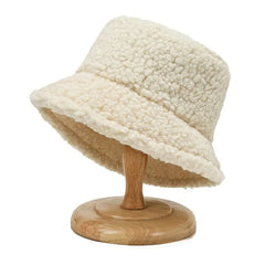 Cappello da pesca Autunno Fashion Cappello caldo Cappello a prova di freddo Lo stesso paragrafo Plushswool Teddy Hat