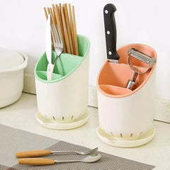 Plastic Drain Chopsticks Box Spoon Shelf Chopsticks Cage Multifunctional Kitchenware Storage Rack Chopstick Holder