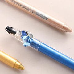 12 colori Evidenziatore di ombretto Pencil Implotter impermeabile opaco opaco nudo ombretto Nude Makeup Pigment Cosmetics Eyeliner Blue Eyeliner Penna