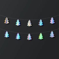 Natale Colori arcobaleno Colors Star Flower Round Ghirlanda Ornamenti di carta Ornamenti per il compleanno Festa Dispositivo di decorazione del luogo