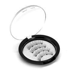 4 Pairs Magnetic Eyelash Thick False Eyelashes No Glue Required