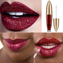 Glitter Sequin Waterproof Lip Liquid Lip Balm Mask