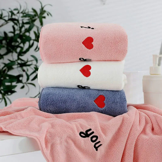 High Density Coral Fleece Towel Cover