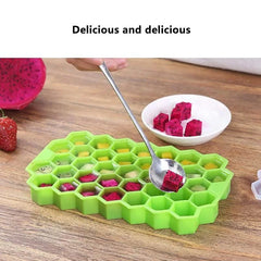 MIGLIORI 37 GRID SILICONE SILICONE SCADULE MORTE MORCA A MAVOLA CREATIVA Creative Fai da te a nido d'ape per bevande fredde quadrate cubo