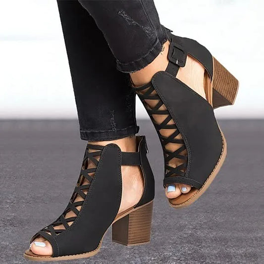 Fashion Summer Toe High Heel Sandals Chaussures