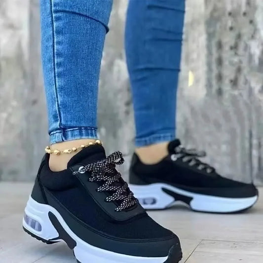 Fashion casual femminile versatili scarpe sportive con fondo morbido