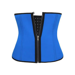 Women's Bucket Body-shaping Clothes Zipper Abdominal Belt Palace Corset Waistband Lose Belly Plastic Belt