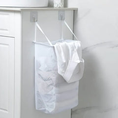 Wall Mounted Storage Bucket Bathroom Dirty Clothes Storage Basket