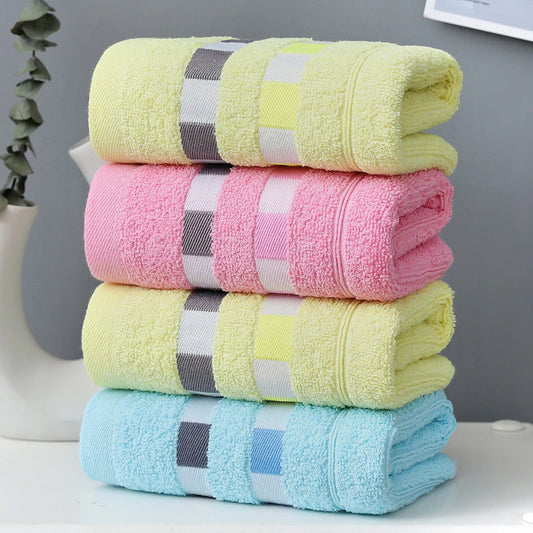 Cotton Towel Gift Embroidery Welfare Absorbent Towel with Logo