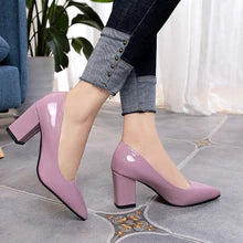 Women's High Heels Bride Party mid Heel Pointed toe Shallow mouth High Heel Shoes Women shoes big size 35-43