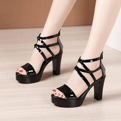 Fashionable High Heeled Sandals