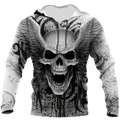 Moda 3D Cool Vikings Printed Hoodies Street Fashion Classic Hoodie