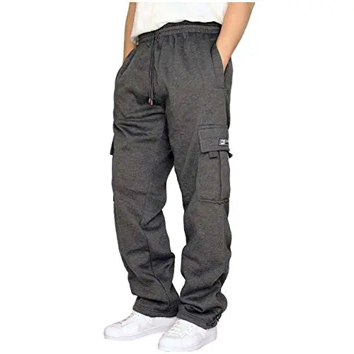 Sports en vrac desserrer un pantalon de couleur pantalon de taille masque pour hommes masculs pantalon décontracté pour femmes sur pantalon décontracté gris foncé