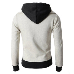 COODED Casual Herbst Winter Slim Fit Hoodie