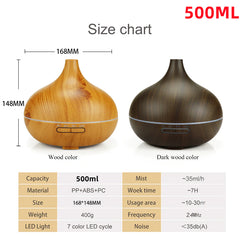 Huile essentielle de haute qualité 550 ml d'huile essentielle du bois de bois à télécommande