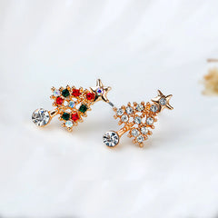 Accessories Christmas ornaments Diamond Ear Studs Earrings