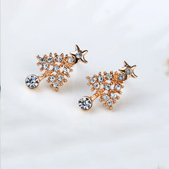 Accessories Christmas ornaments Diamond Ear Studs Earrings