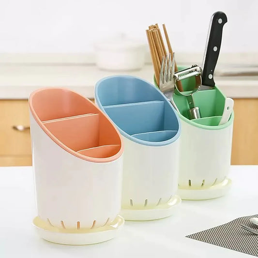 Plastic Drain Chopsticks Box Spoon Shelf Chopsticks Cage Multifunctional Kitchenware Storage Rack Chopstick Holder