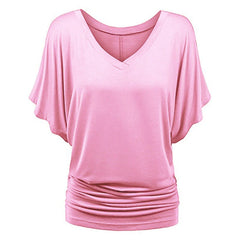 Summer Casual Short Tops Women T Shirts Bluzka