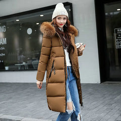 Veste pour femmes parka coton veste d'hiver