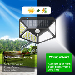 180 Solar LED Light Outdoor Solarlampe mit Bewegungssensor LED LED RESPRACT WASGERFORTE SUNGLEIGE SUNGREICH STRASSE FÜR GARTEN OUTER