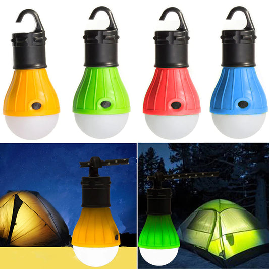 Tragbare LED Camping Light Battery Battery Operated Zelt Lichter wasserdichte Notlaterne -Glühbirne für das Wanderfischen im Freien im Freien