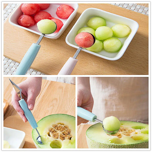 Cava de frutas Baller de sandía Spoon Daving Ball Spoon