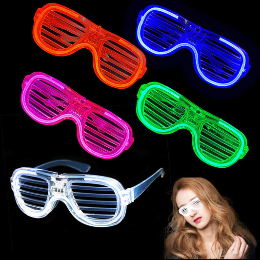 Kovina Flashing LED El Wire okulary 2 - imprezy dekoracyjne oświetlenie