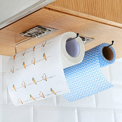 Toilettenpapierhalter Badezimmer Aufbewahrung Papierhandtuchhalter Küche Wandhaken Toilettenpapier Ständer Haus Organizer Toilettenzubehör