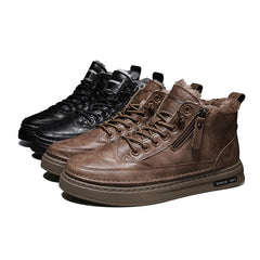 Herren Schnürpeak-up High Top Casual Vielseitig vielseitig anti-rutschem atmungsaktivem, sportlich wasserdichten, bequemen Stiefeln