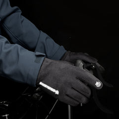 Gants de course d'hiver Tagvo, gants en daim thermique thermique thermique tactile, temps froid sportif extérieur camping randonnée à vélo de vélo de vélo de vélo pour hommes