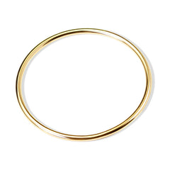 5.0mm Gold Titanium Steel Bracelet Gold Round Bracelet