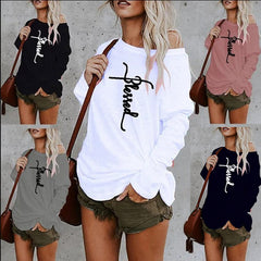 Women's Painting T Shirt Long Sleeve Basic Tops