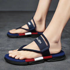 Summer 2023 Flop maschile Flip Trendy Sandals da spiaggia all'aperto Anti-Odor Anti-Odor Dureble Casual Slivers Casual