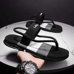 Summer 2023 Flop maschile Flip Trendy Sandals da spiaggia all'aperto Anti-Odor Anti-Odor Dureble Casual Slivers Casual