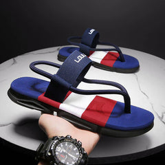 Summer 2023 Flop maschile Flip Trendy Sandals da spiaggia all'aperto Anti-Odor Anti-Odor Dureble Casual Slivers Casual