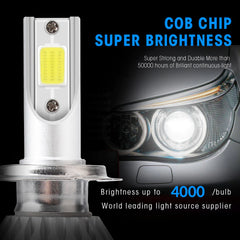 Aluminum Alloy LED Car Headlight Bulbs