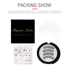 8D Magnetic Eyelash Set Rizo Clip Kit Quantum Eyelashes Herramientas de pestañas de ojo