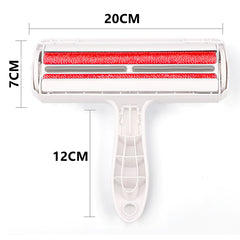 Retabolique de poils d'animal Rouleau enlèvement des cheveux de chat pour chiens des vêtements de meubles tapis autonettoyant les broussailles à rouleaux de peluche