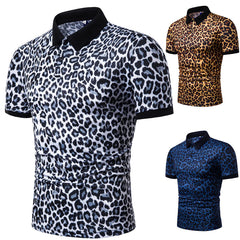 LARS AMADEUS LEOPARD POLO