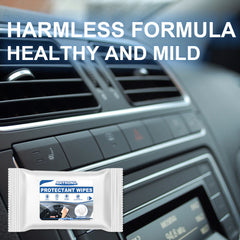 Car Upholstery Cleaning Wipes Glass Leather Upholstery Refurbishment Sofa Instrument Steering Wheel Maintenance Cleaning Care Wet Wipes