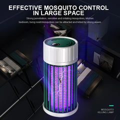 Lampada killer di zanzara ricaricabile elettrica UV TOPPER USB USB Home Garden Bug Anti Mosquitoes Fly Catcher Light