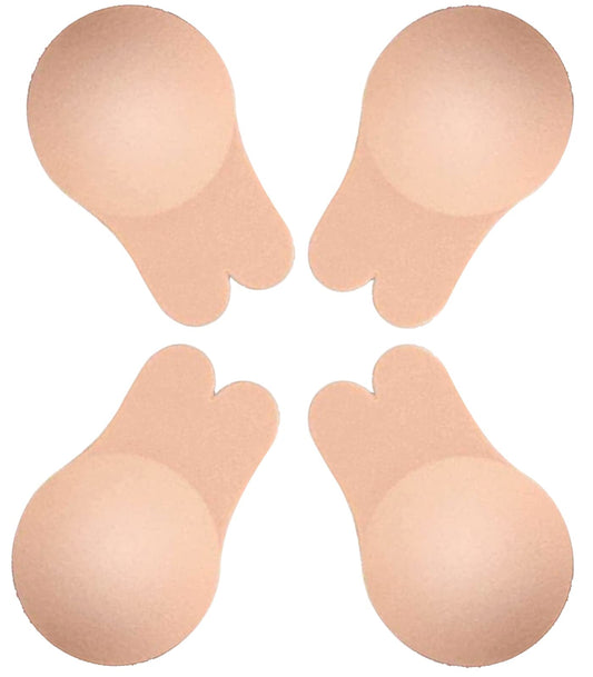 Adesivo da 2 pacchetti, nastro per sollevamento del seno appiccicoso sollevamento invisibile reggiseni senza spalline per donne