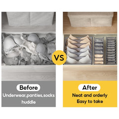 Pants Clothes Storage Artifact Jeans Organizer Wardrobe Drawer Compartment Container Underwear Bra Socks Box Clothes Organizer