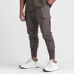 Jogger Nuovo fitness pantaloni sportivi maschili streetwear pantaloni casual all'aperto cotone pantaloni maschi di moda marca abbigliamento da uomo