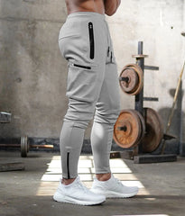 Pantalon de cargaison de jogger à sec pour hommes avec cordon et poches