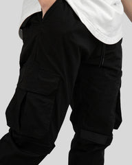 Men's Cotton Bodybuilding Pocket Casual Pants