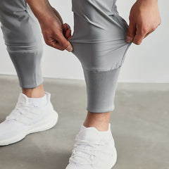 Men's All-condition Elastic Jogger Pant with Zipper Design