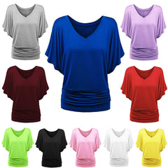 Summer Casual Short Tops Women T Shirts Bluzka